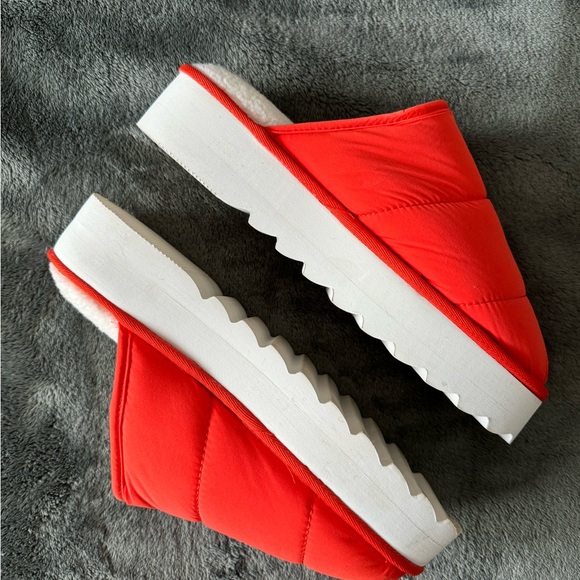 Anthropologie Maeve Puffy Platform Slippers Maeve Puffy Platform Slippers Large - Picture 14 of 16